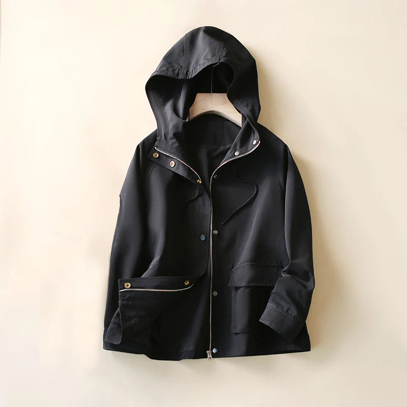 Rubie | Oversized Trenchcoat met Capuchon