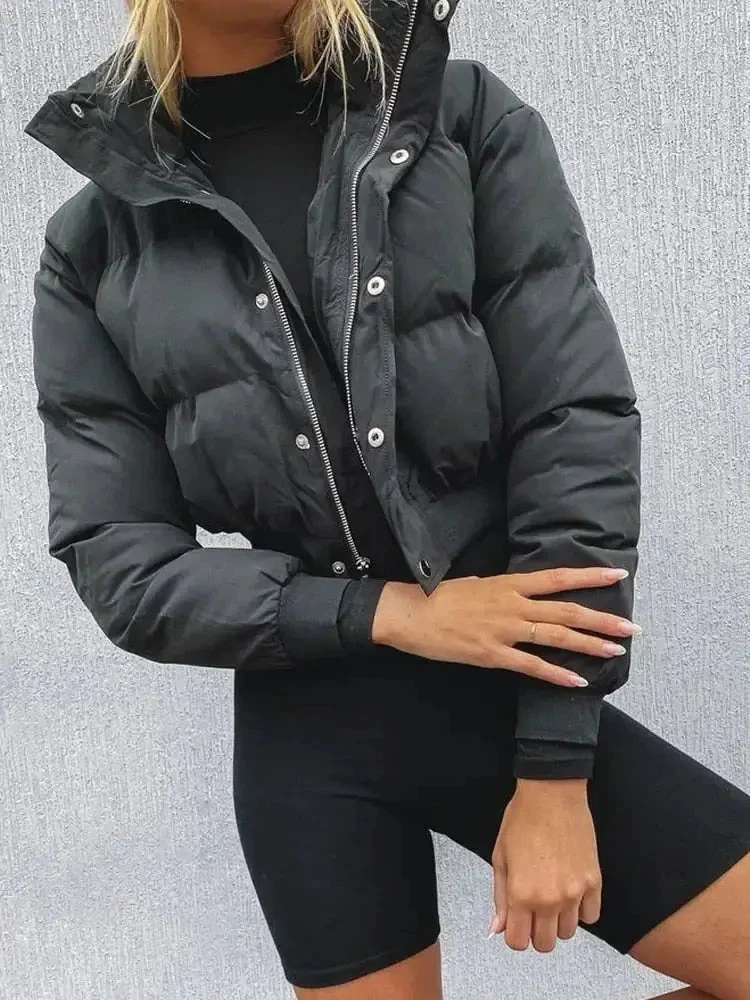 Francesca | Korte Puffer Tussenjas voor Dames
