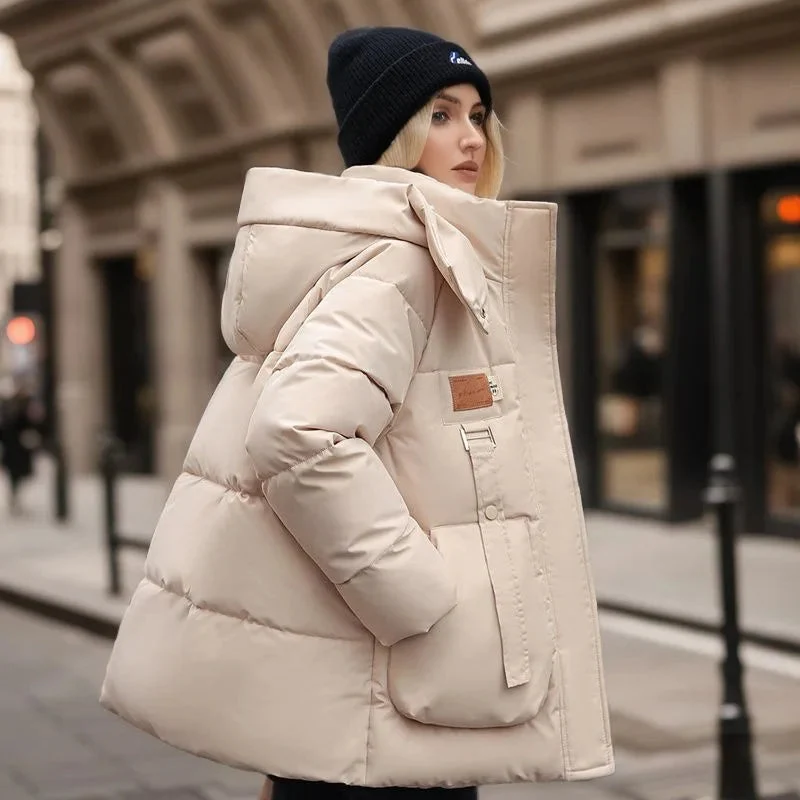 Valencia | Luxe Winter Pufferjas met Capuchon voor Dames