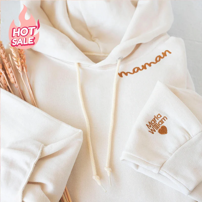 Dames Gepersonaliseerd 'MOM' T-shirt, Sweatshirt & Hoodie