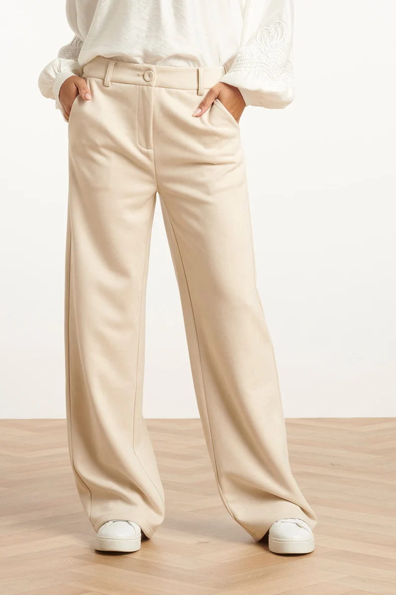 25616 Damessuède Broek | Sand
