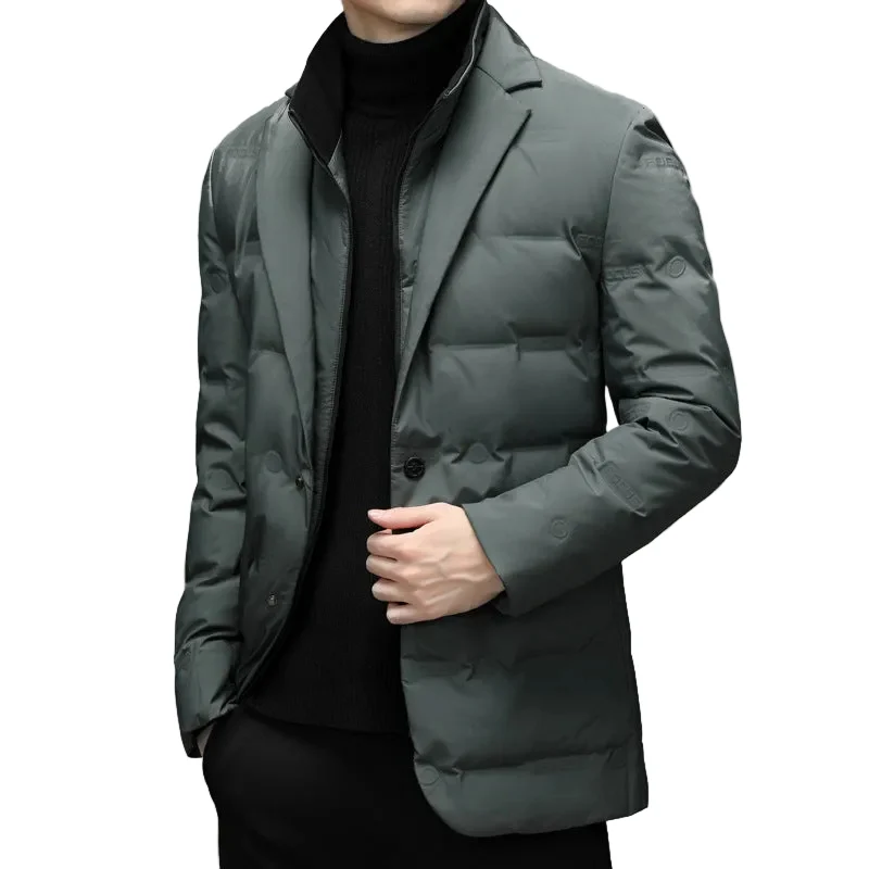 Heren Donsjack Casual Stijl