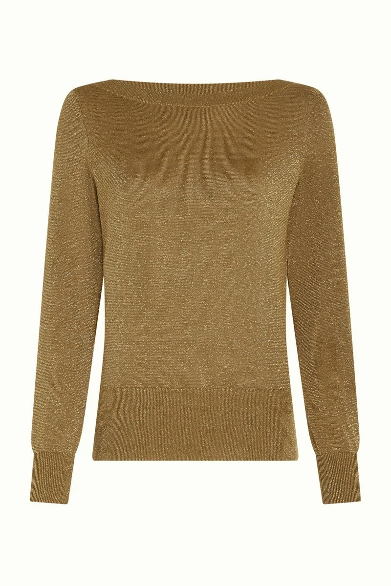 King Louie Ivy Top Lapis Golden Brown