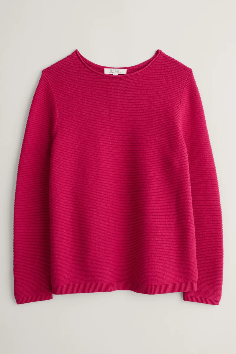 Seasalt Cornwall Makers Jumper Wild Berry