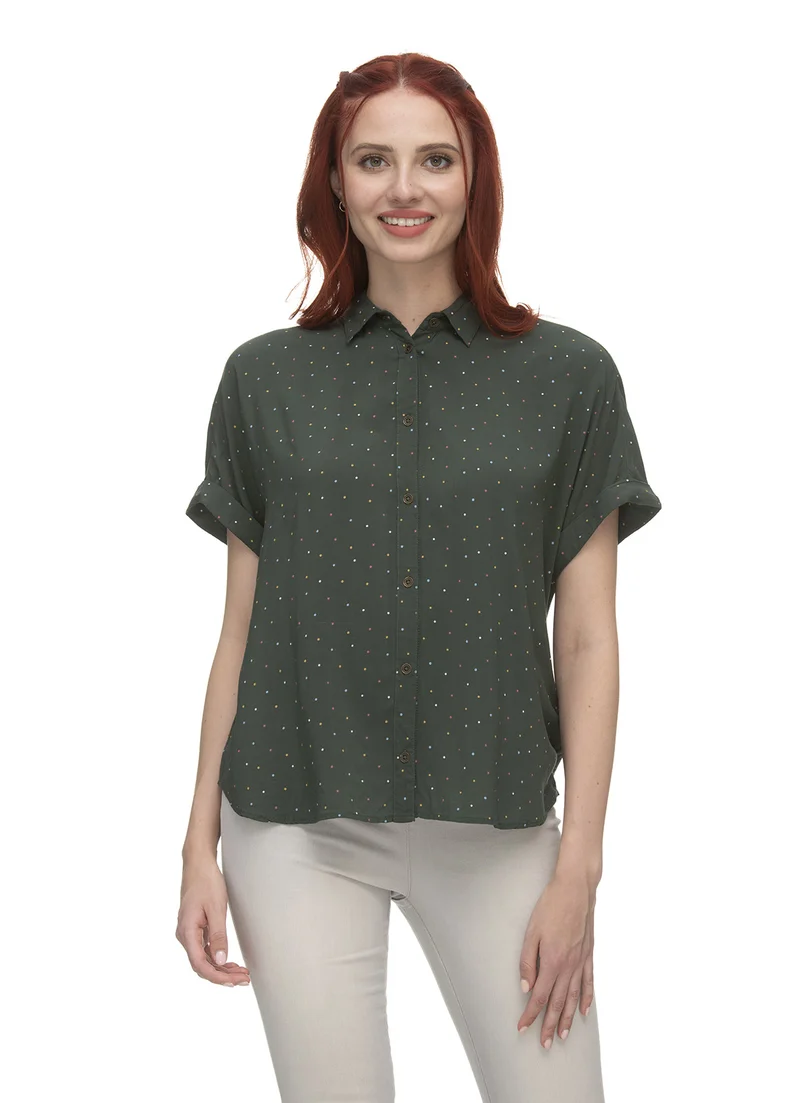 Ragwear top rothea dark green