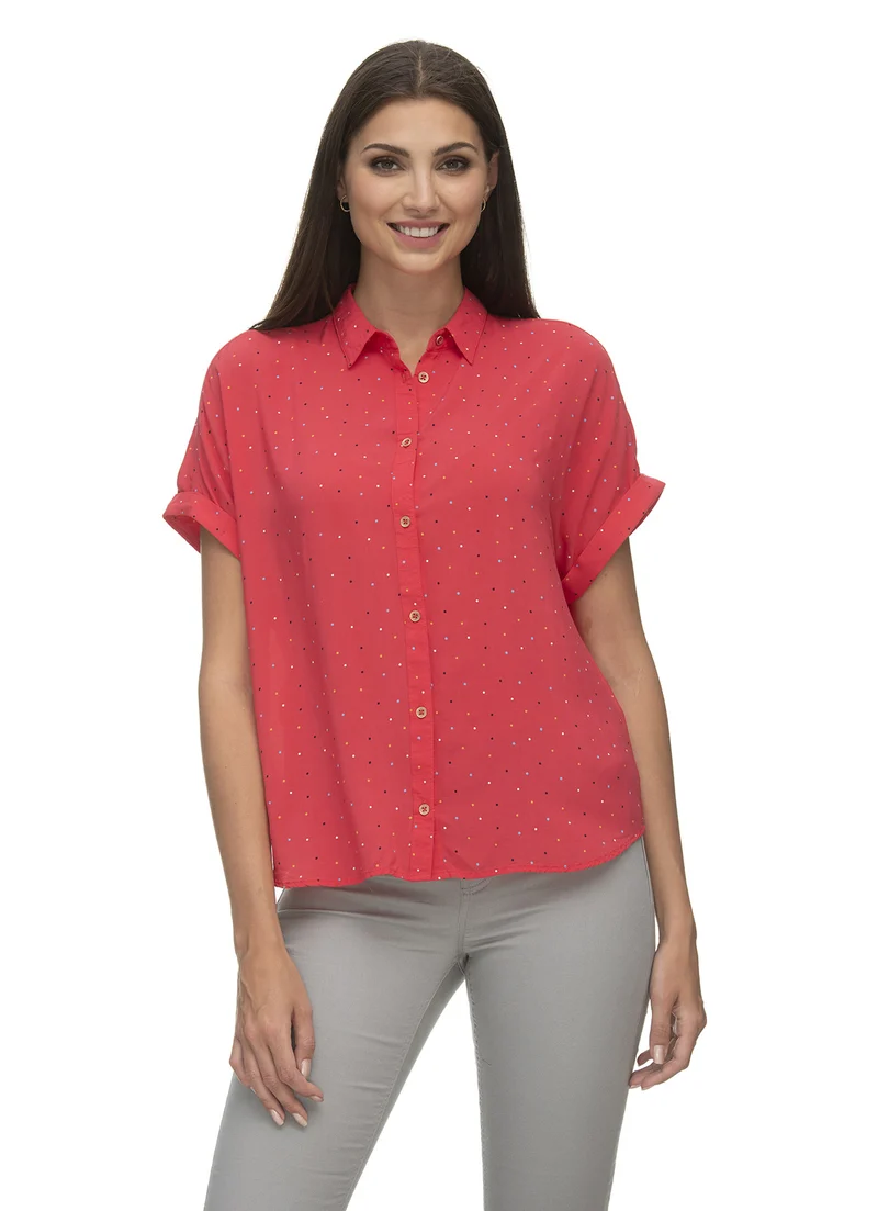 Ragwear top rothea red