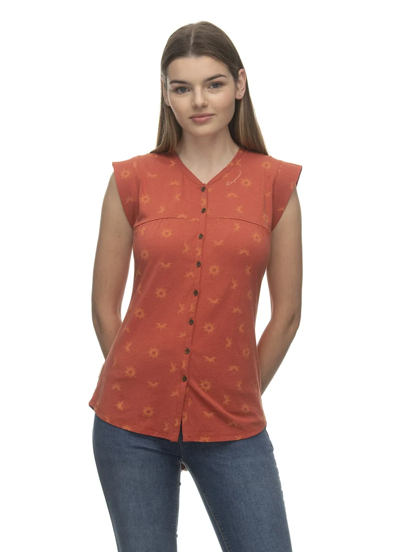 Ragwear top zofka organic terracotta