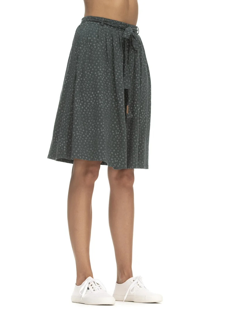 Ragwear skirt olina organic dark green