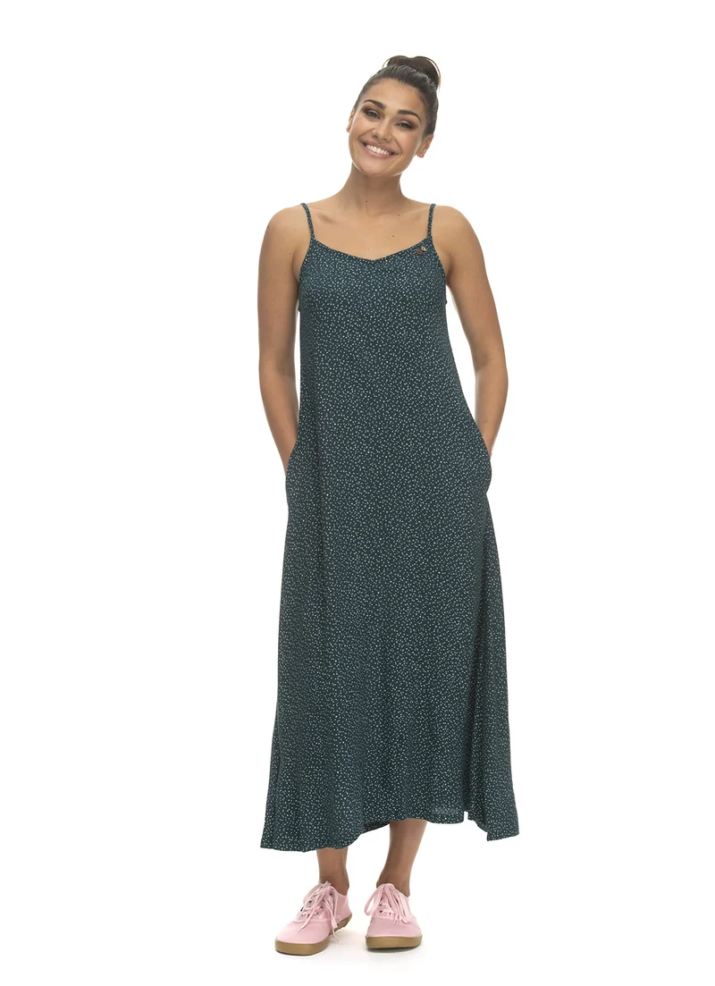 Ragwear dress ludvika dark green
