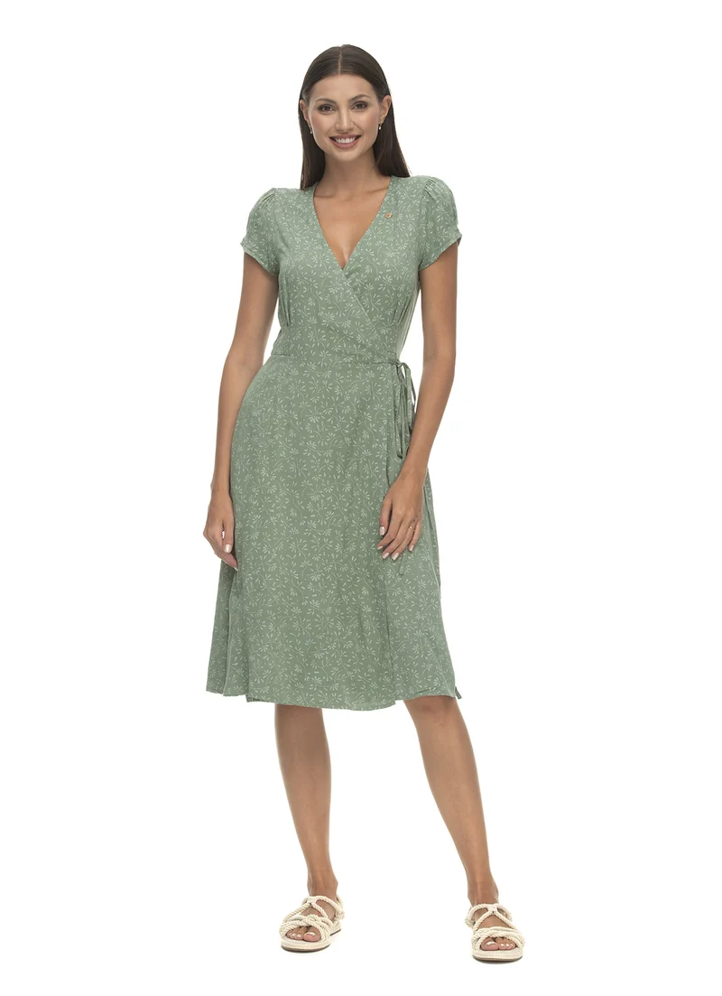 Ragwear dress lowenna dusty green