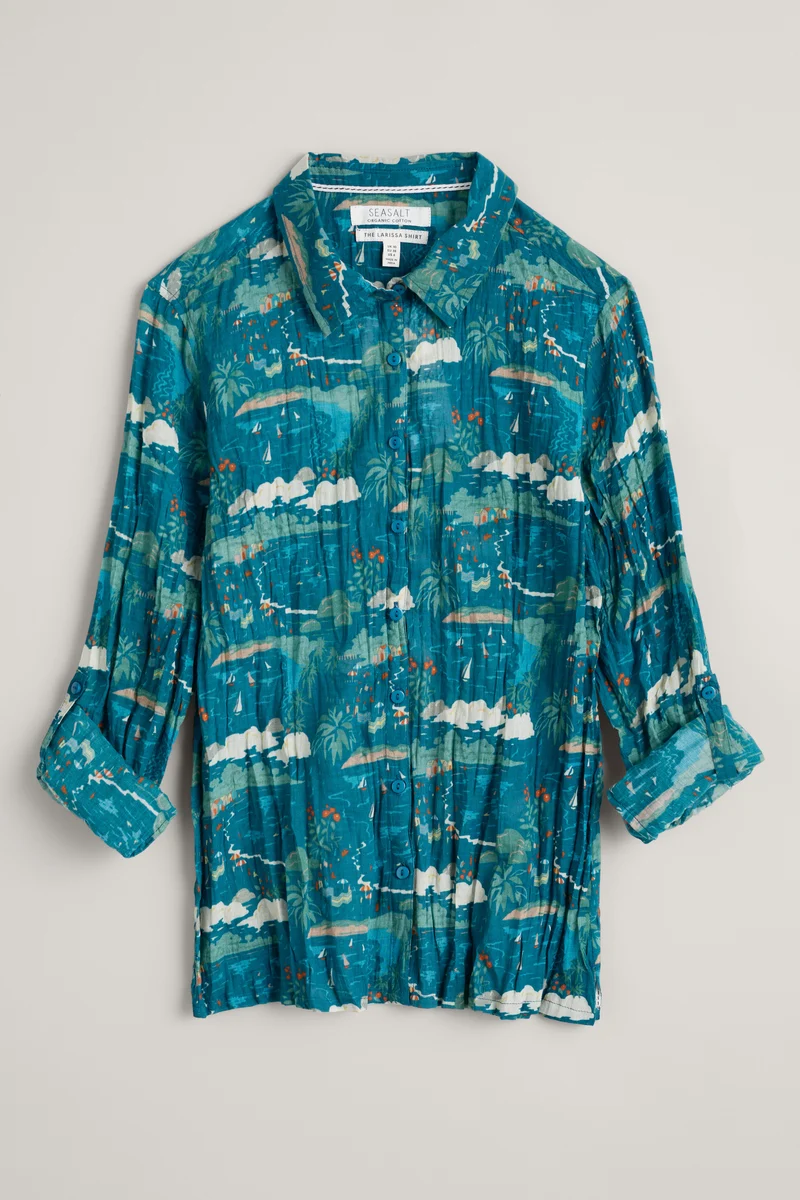 Seasalt Cornwall Larissa shirt cornish coves atlantic