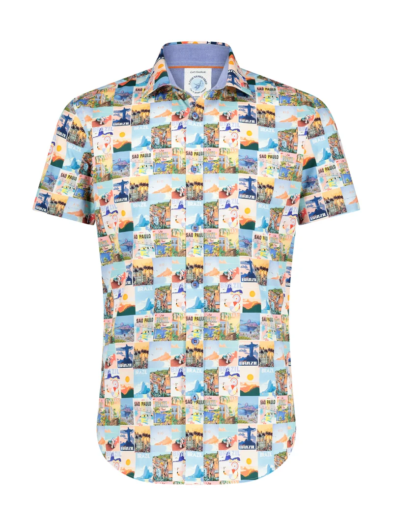 A Fish Named Fred shirt SS brazil posters multicolor