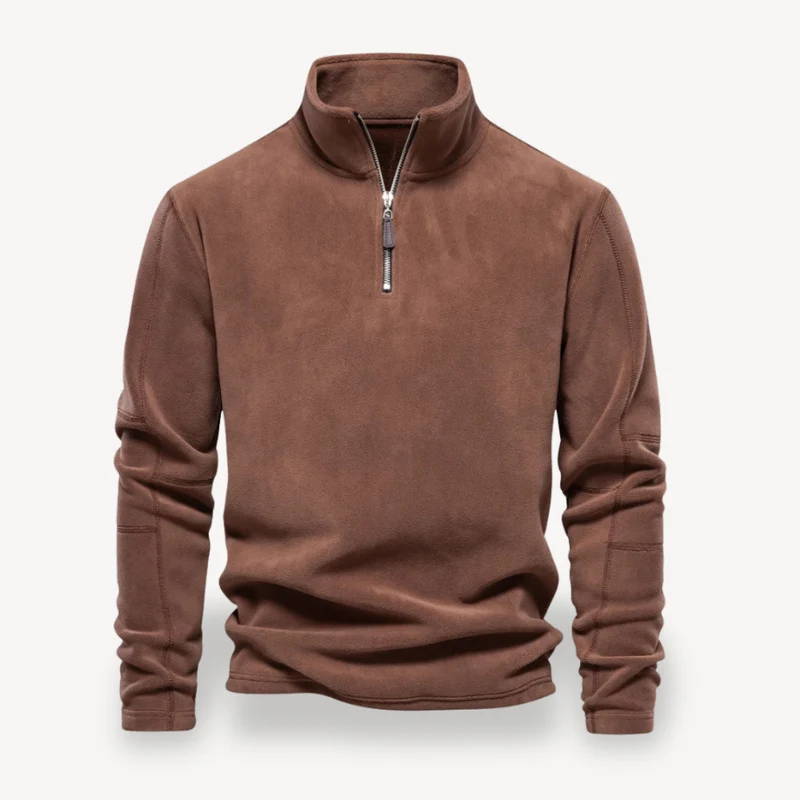 Heren ComfortZip Fleecevest – Warm, Zacht en Praktisch met Rits