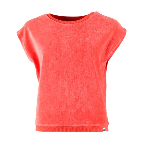 Chills and Fever shirt Fenna coral velvet jersey organic