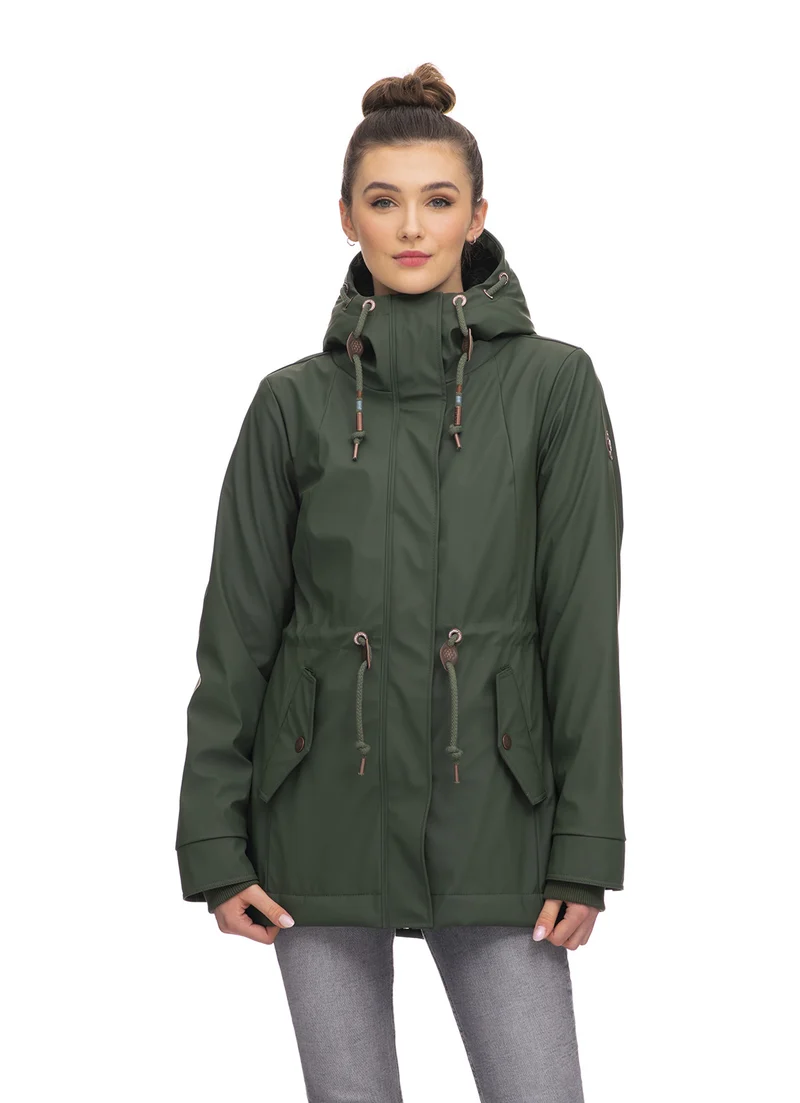 Ragwear jacket monadis rainy dark olive