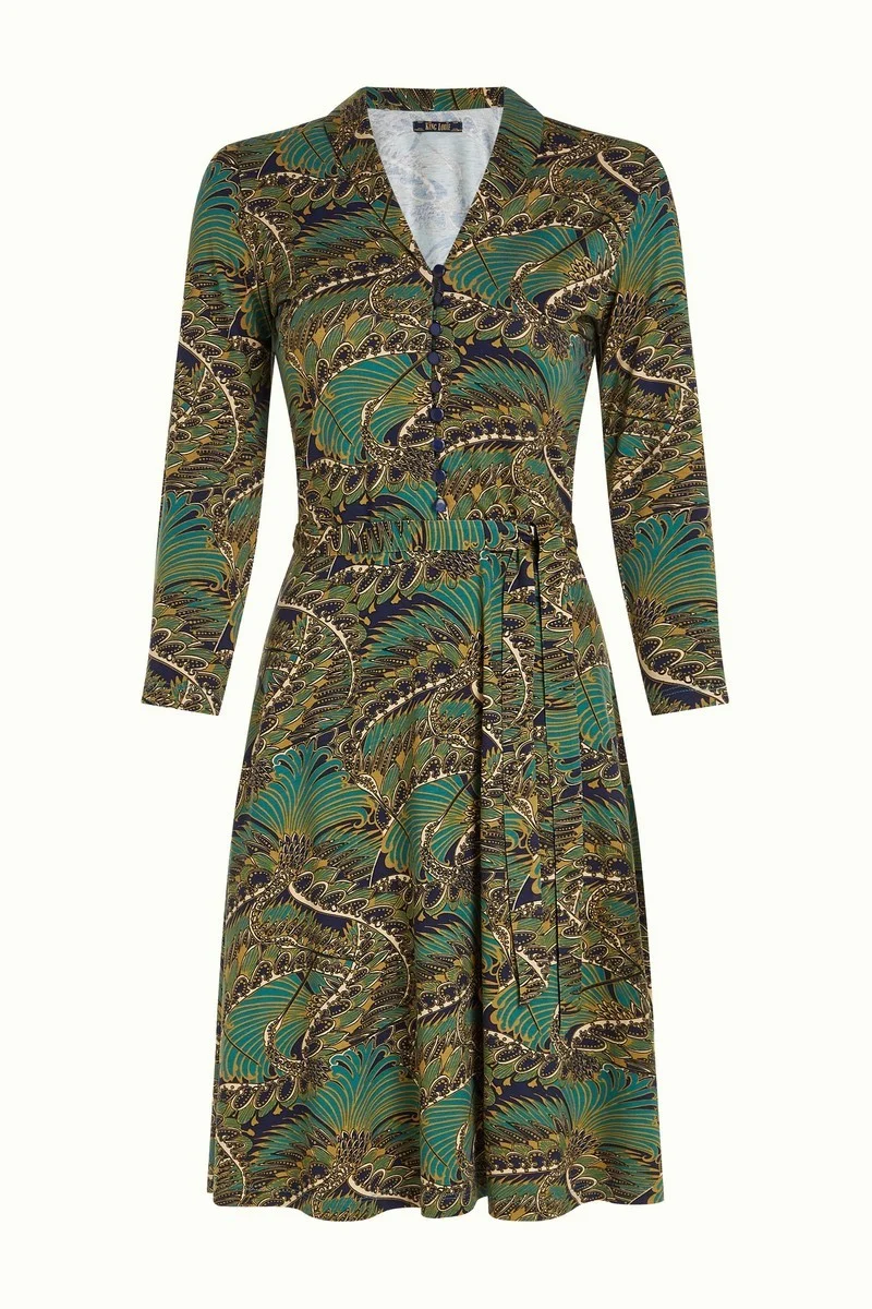 King Louie Emmy Dress Venus Blue