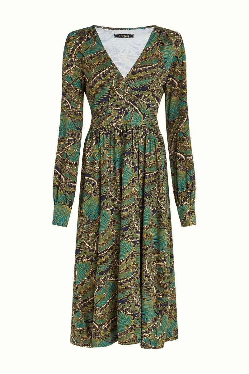 King Louie Loretta Dress Venus Blue