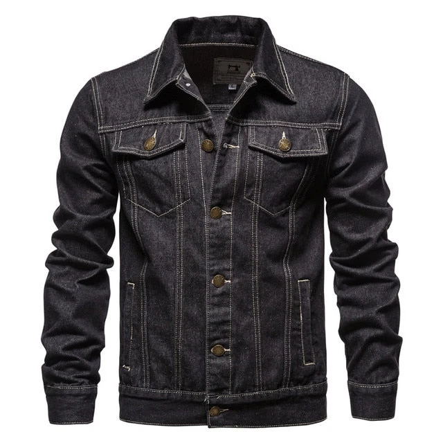 Stijlvolle Denim Jas voor Heren - Klassiek en Tijdloos