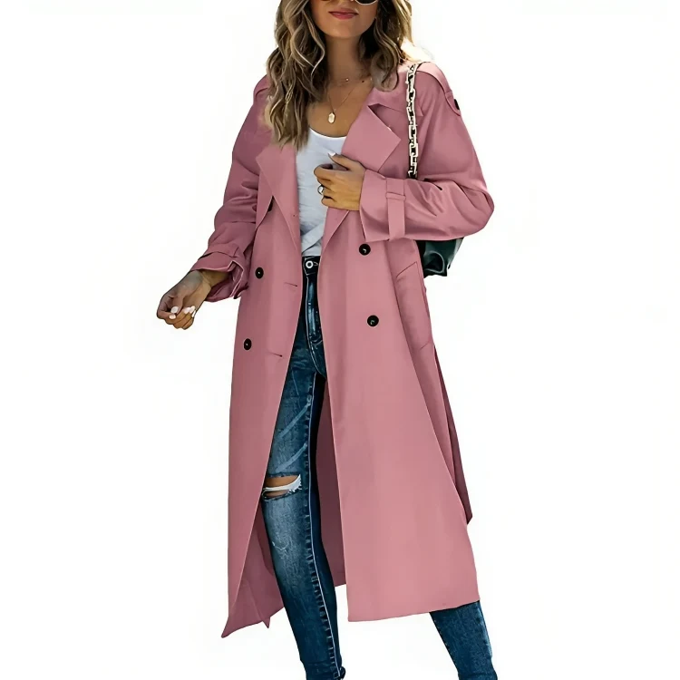 Brenda Trenchcoat Dames | Stijlvol & Veelzijdig