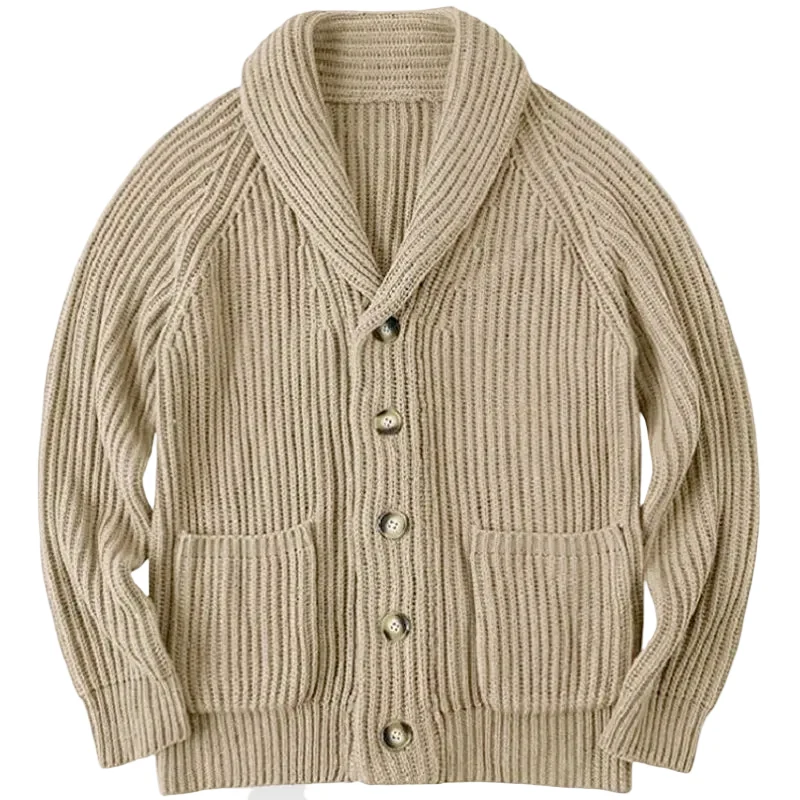 Dames Sjaalkraag Vest Met Geribde Textuur