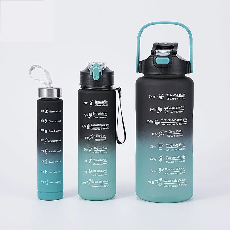 3-IN-1 Motivatie Waterfles