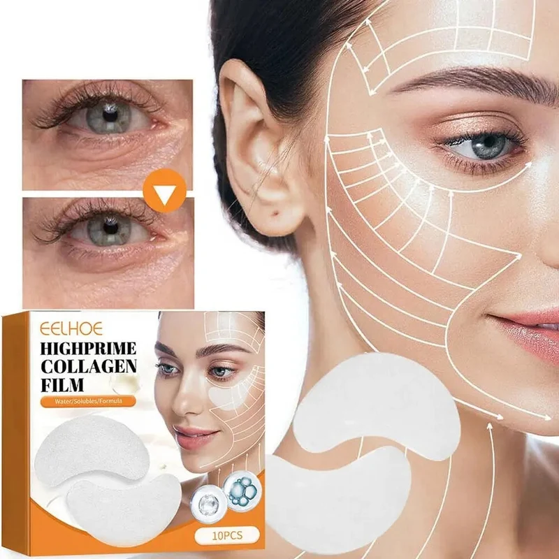 10Stk Collageen Film Masker