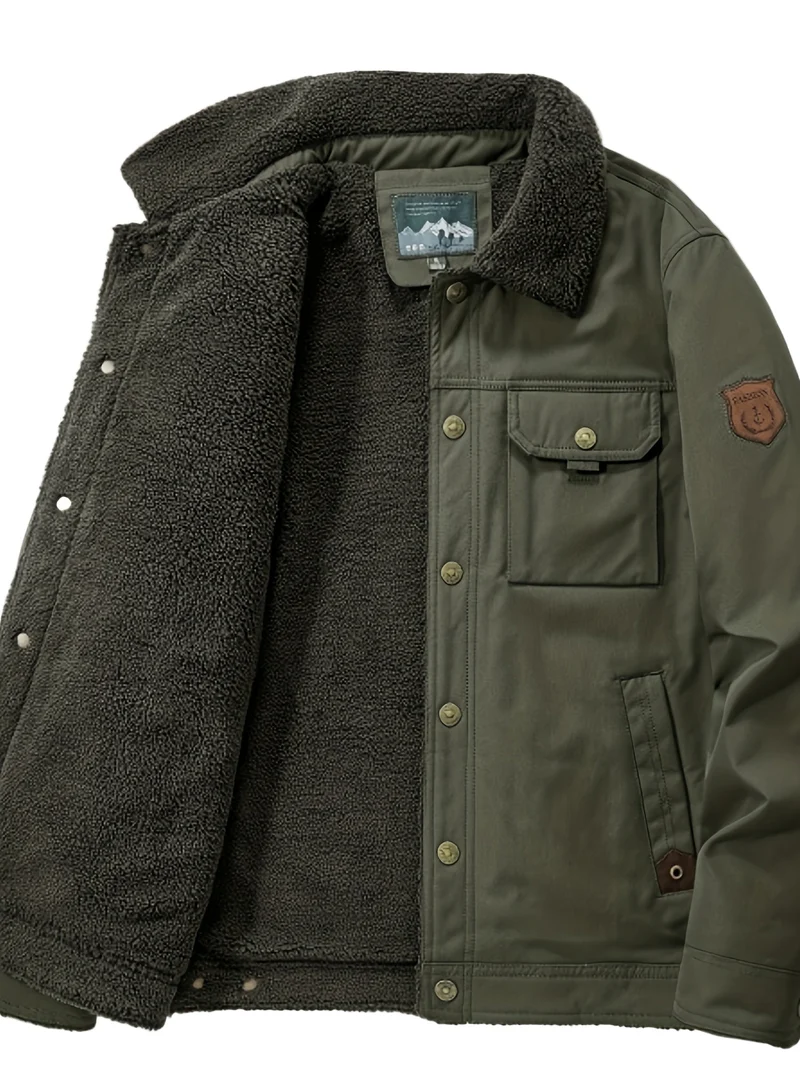 NordHaven Winterjacke Heren – Warme waterafstotende jas met voering