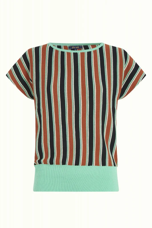 King Louie Ann top carnillo stripe umbre