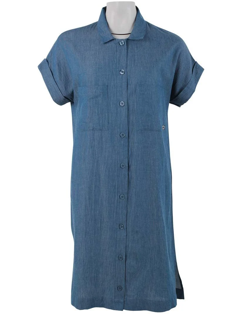 Danefae danerrand chambrey dress dark indigo
