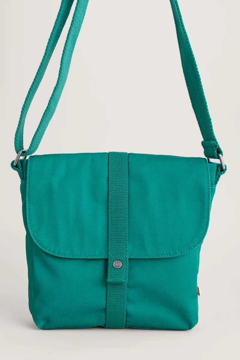 Seasalt Cornwall coombe cross body bag studio green