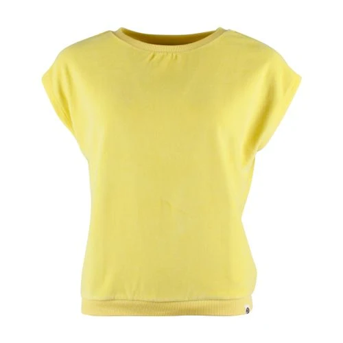 Chills and Fever shirt Fenna yellow velvet