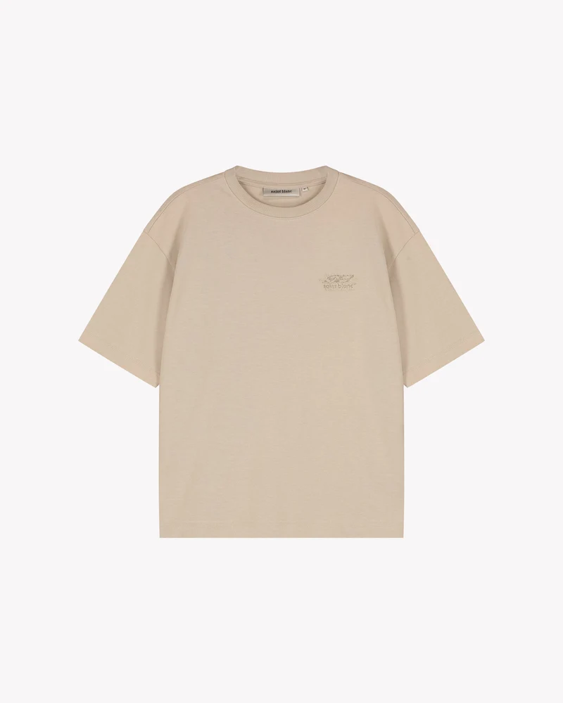 Saint Blanc T-SHIRT M/F T-SHIRT BEIGE