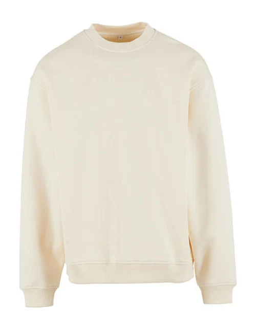 Build Your Brand - Loose Fit Sweatshirt - White Sand