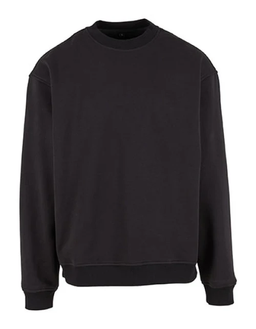 Build Your Brand - Loose Fit Sweatshirt - Black