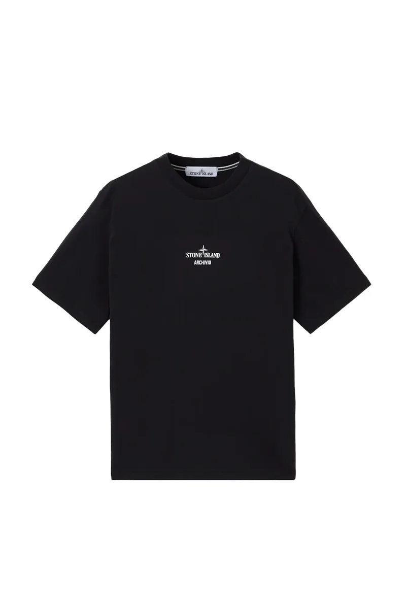 STONE ISLAND T-SHIRT 2100037 S0091 ZWART