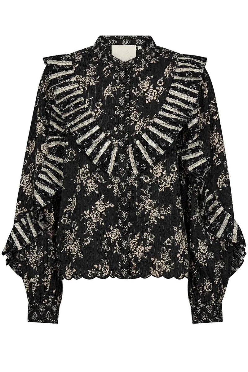 Gossia - Timiago Shirt - Black Gold