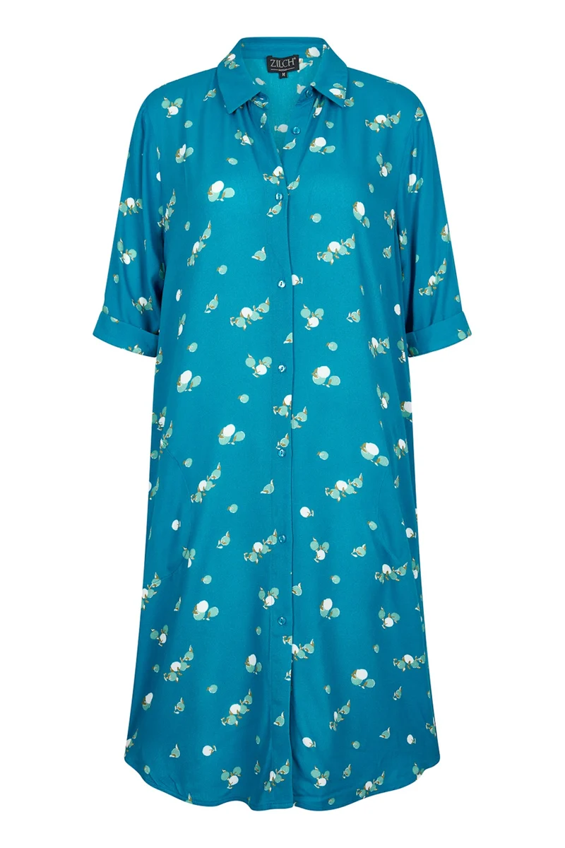 Zilch shirt dress peaches big ocean