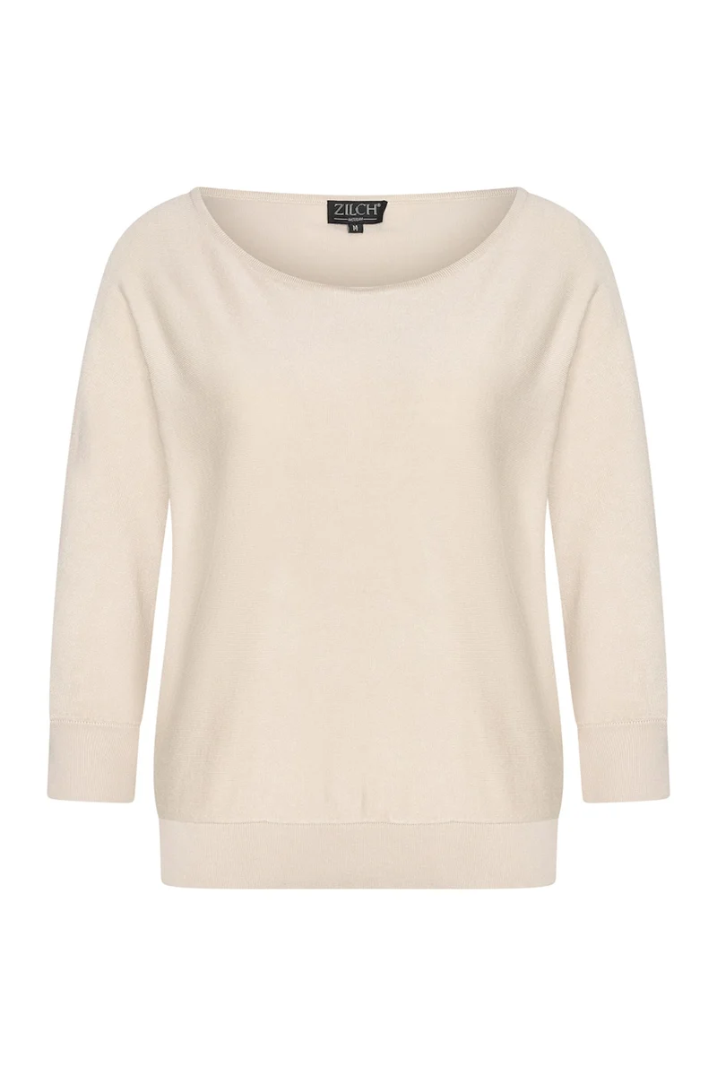 Zilch top batsleeve beige