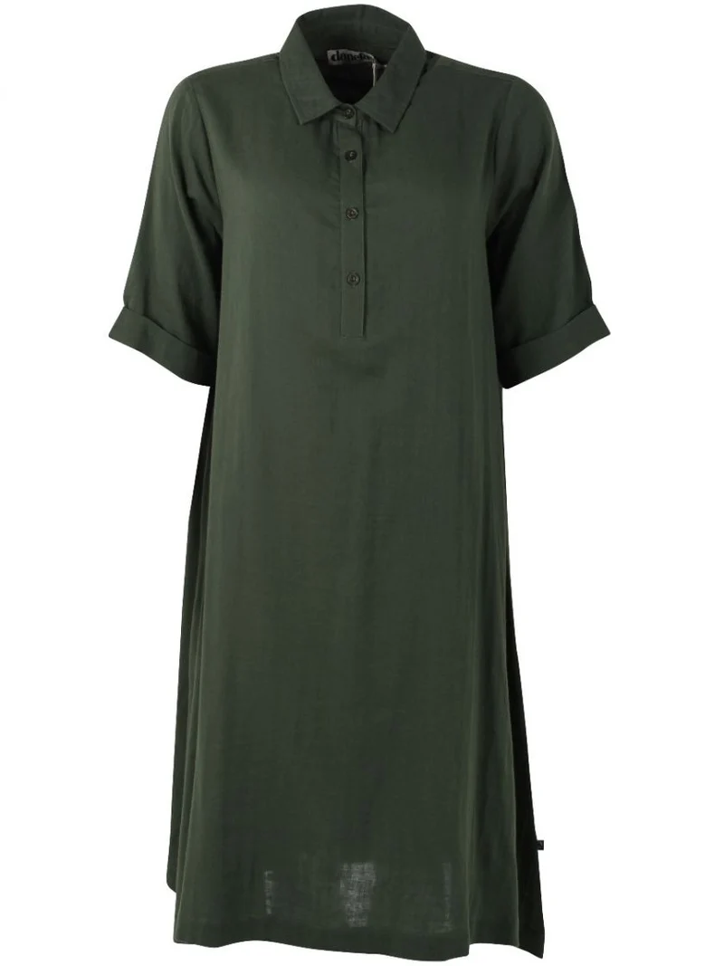 Danefae danane cloth dress dark army