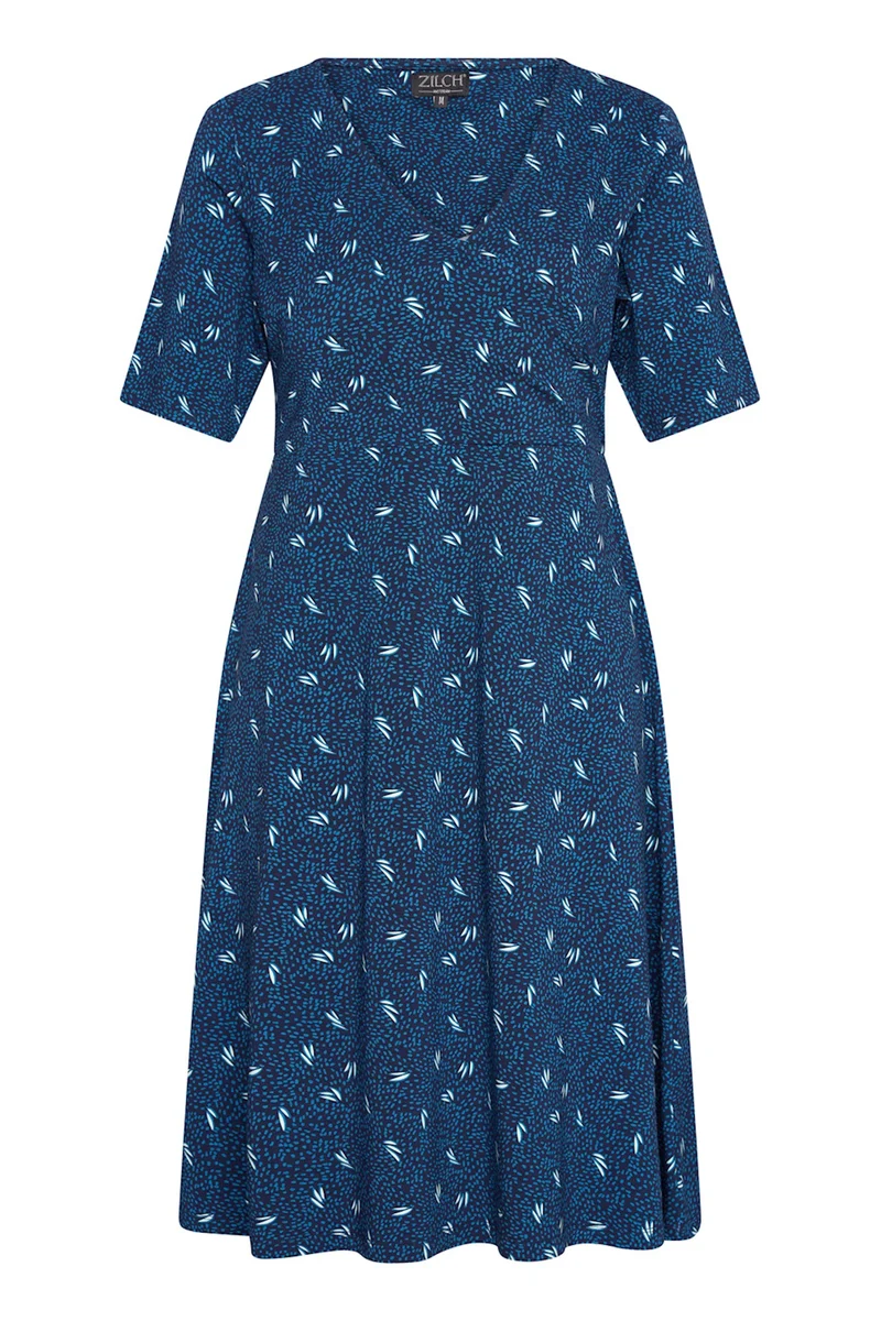 Zilch dress cross bananas navy
