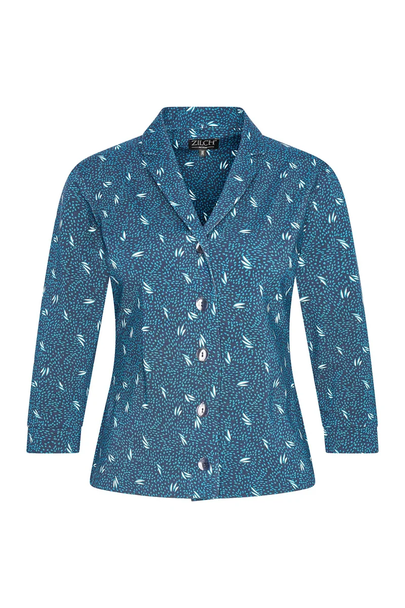 Zilch blouse bananas navy