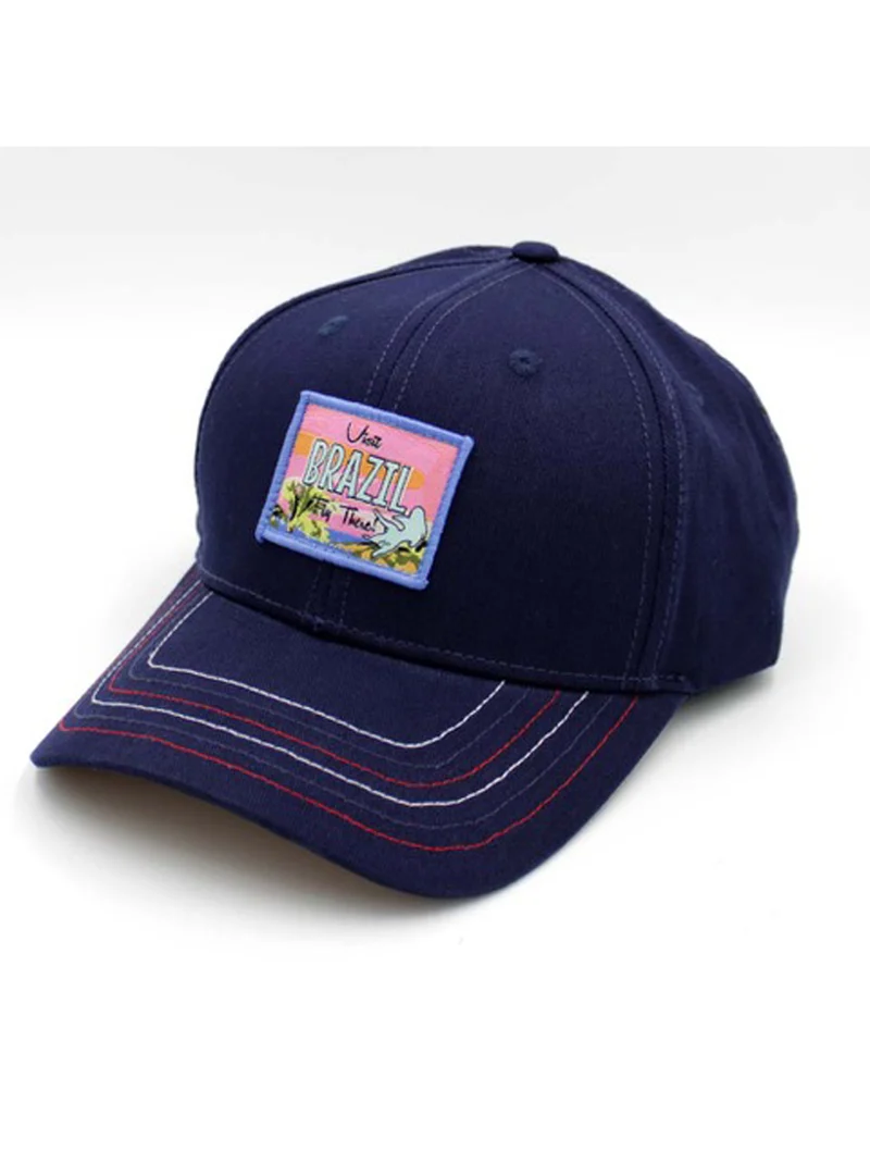 A Fish Named Fred cap woed x Fred brazil navy blue