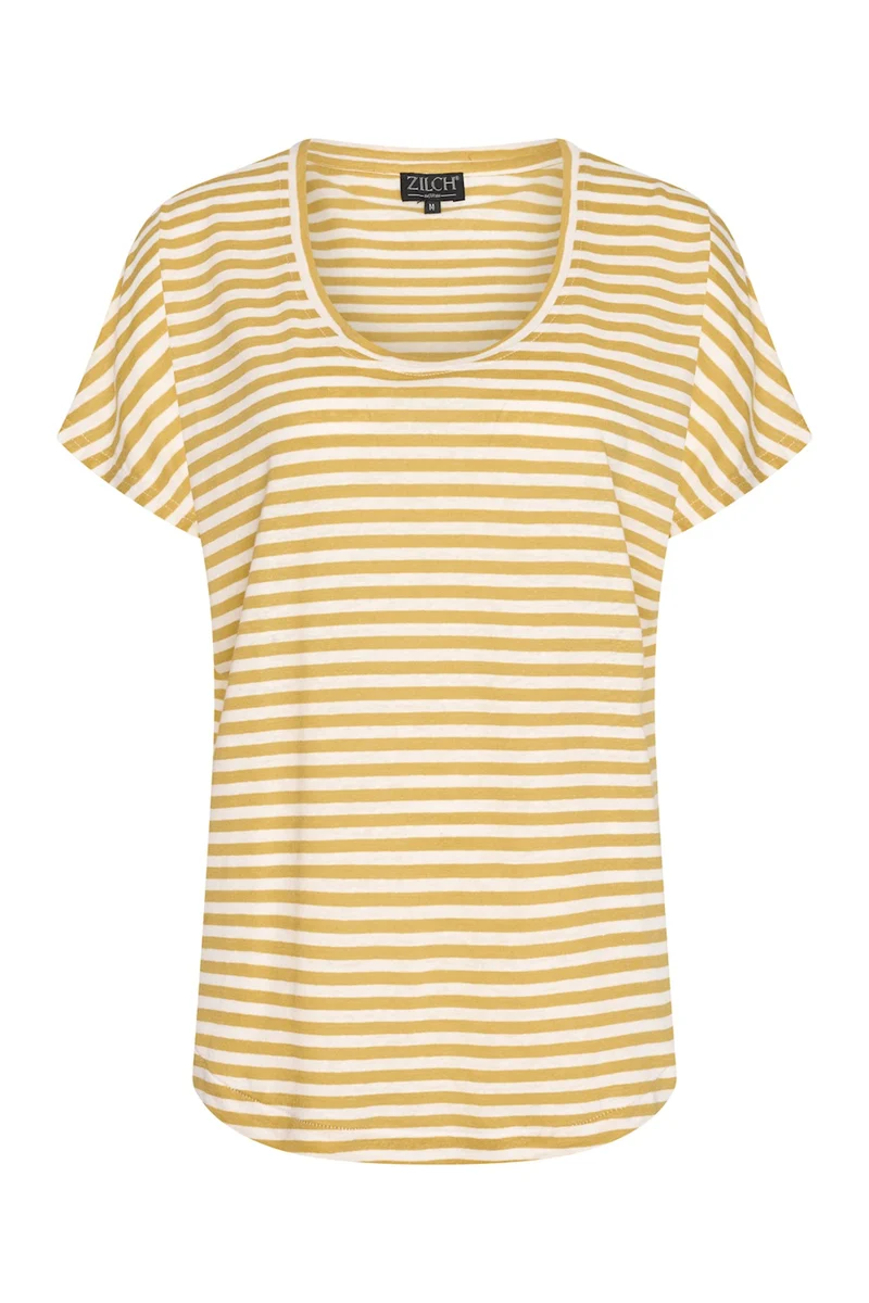Zilch wide top stripes sunflower