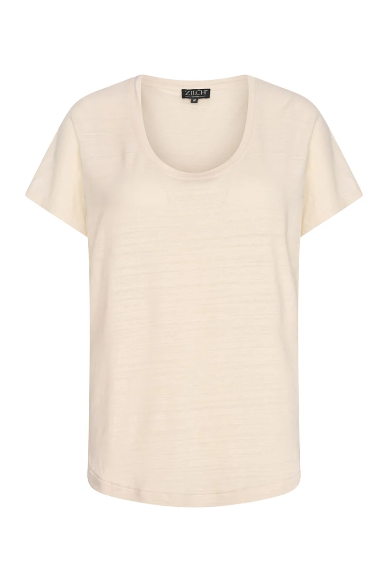 Zilch wide top beige