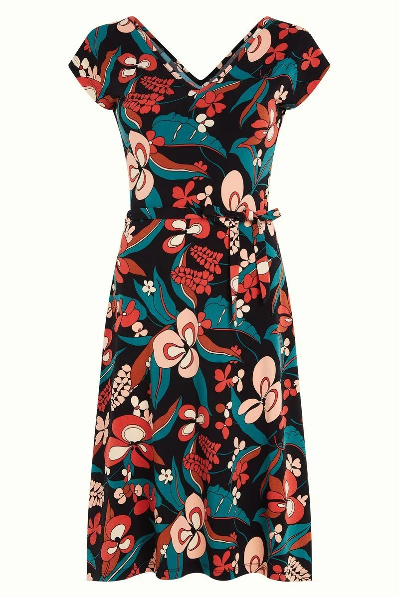 King Louie Mira dress estefan black