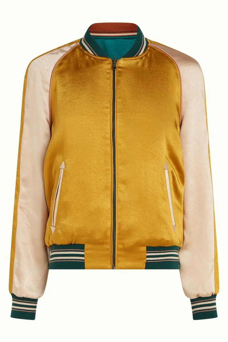 King Louie bomber jacket furtado harvest yellow