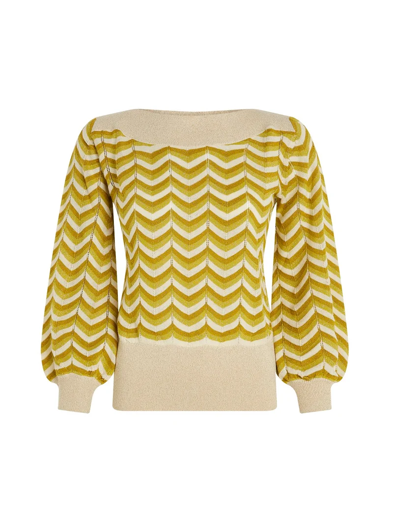 King Louie Erin top mandry cress yellow