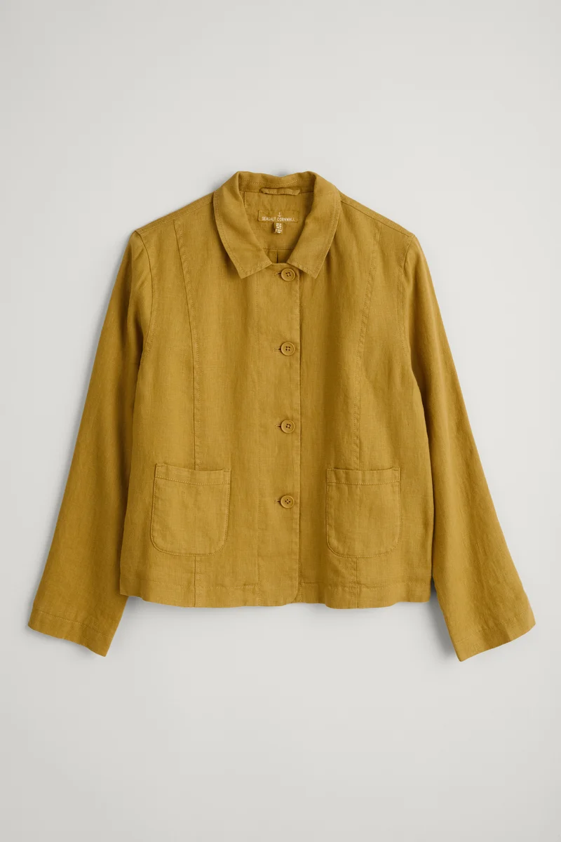 Seasalt Cornwall arame jacket dark hay