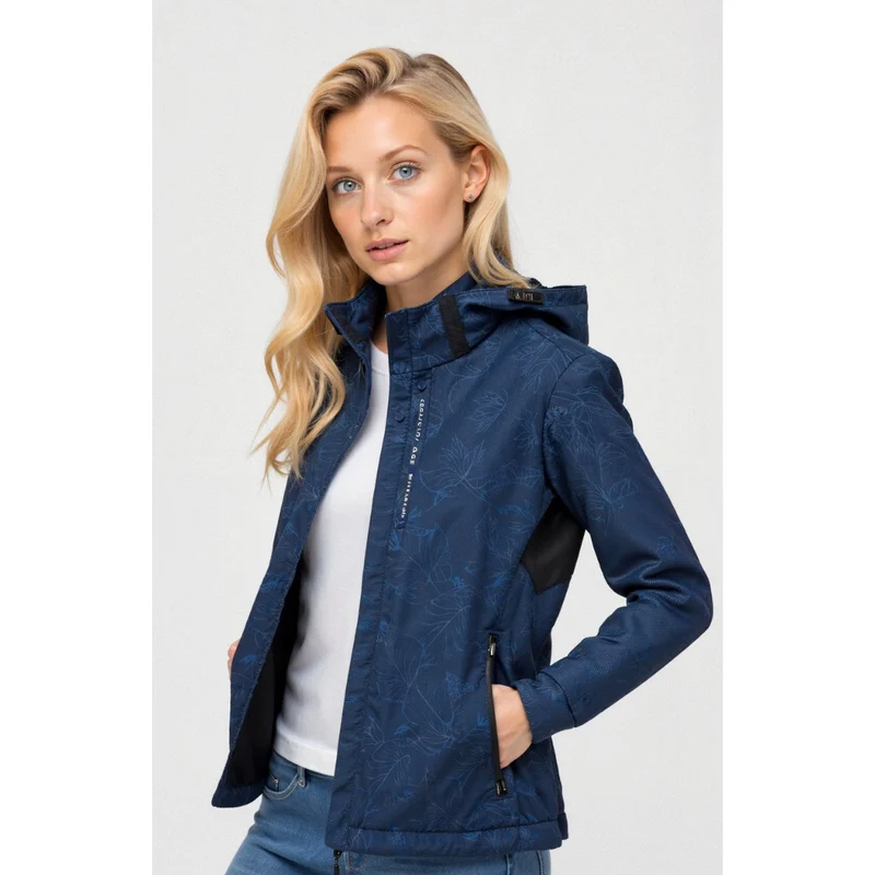 Nordfall Dames Zomerjack Met Capuchon - Licht & Beschermend