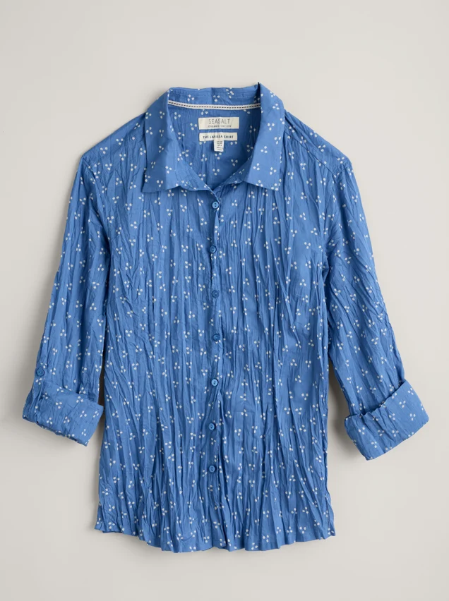 Seasalt Cornwall Larissa shirt sailor dot pier